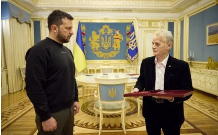 Kırım Tatarlarının Milli Lideri Kırımoğlu'na Ukrayna Kahramanı ünvanı verildi