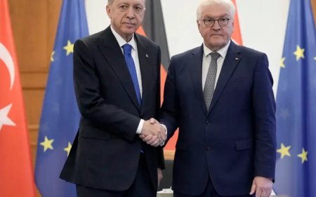 Cumhurbaşkanı Erdoğan Almanya'da