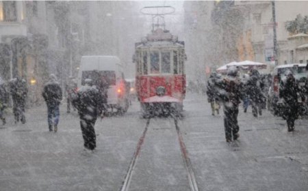 Meteoroloji tarih verdi... İstanbul'a kar geliyor!
