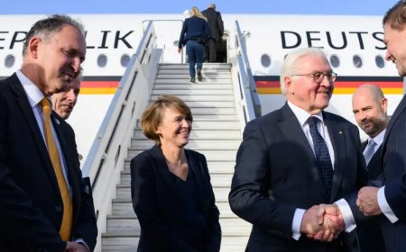Steinmeier'den İsrail'e dayanışma gezisi