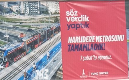 Tunç Soyer'in Narlıdere  Metro sözü  nerde kaldı?