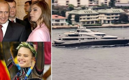 Kulisleri Sallayan İddia: Putin ve Sevgilisi Kabaeva'nın Lüks Yatı İstanbul'da