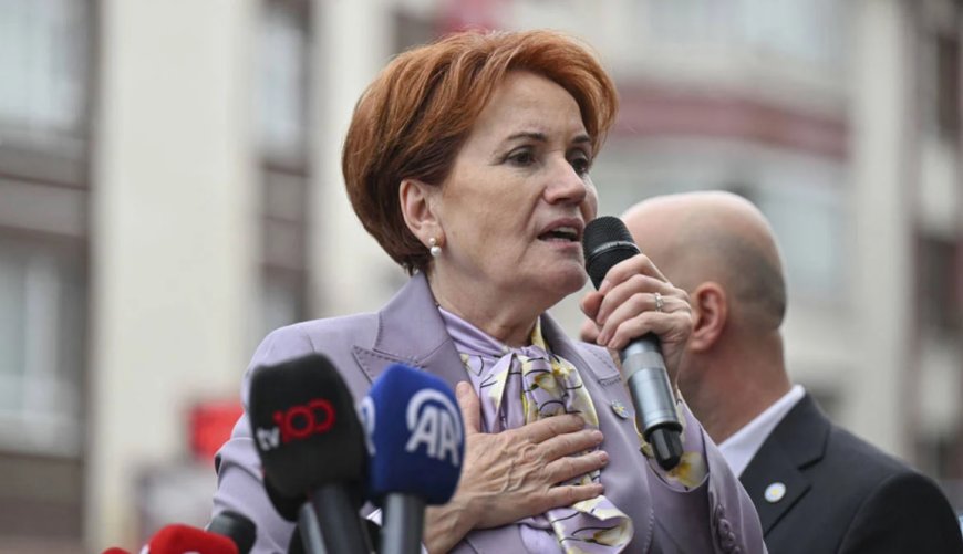 Akşener'den 'yargı krizi'ne ilişkin açıklama: Erdoğan'ın aklını başına alması lazım