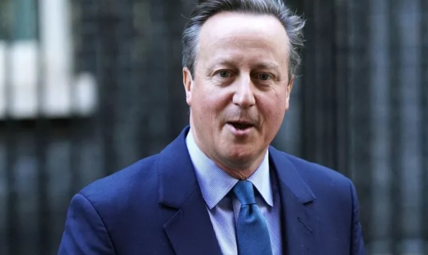 Eski İngiltere Başbakanı David Cameron Dışişleri Bakanı olarak siyasete geri döndü