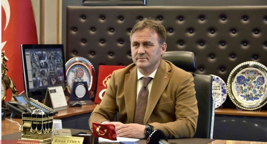ERCAN ÇİMEN - Gümüşhane Belediye Başkanı