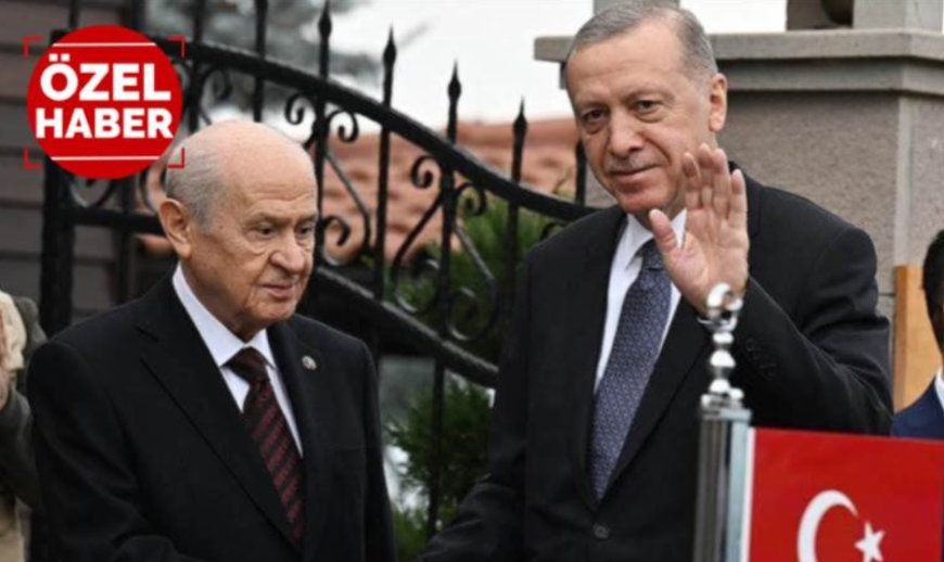 Erdoğan ve Bahçeli görüştü: 50+1 tartışması rafa kalktı