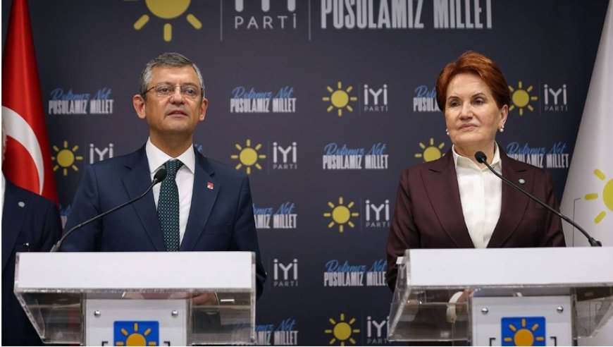Özgür Özel'le bir araya gelen Meral Akşener'den yerel seçimde "iş birliği" açıklaması