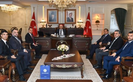 Çukurova GİAD Yönetimi, Adana Valisi Yavuz Selim Köşger'i Ziyaret Etti