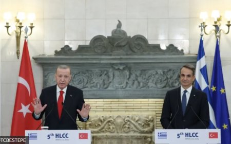 Yunan basınında Erdoğan'ın Atina gezisi: 'İlişkilerde yeni döneme girildi, tarihe geçecek bildirge imzalandı'