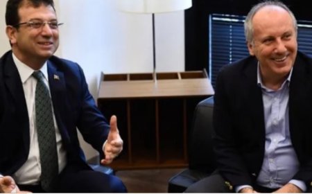 İmamoğlu, İstanbul'da Destekleyeceği Adayı Açıkladı: Muharrem İnce