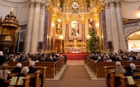 Almanya'da beş kişiden biri Noel'de kiliseye gidiyor