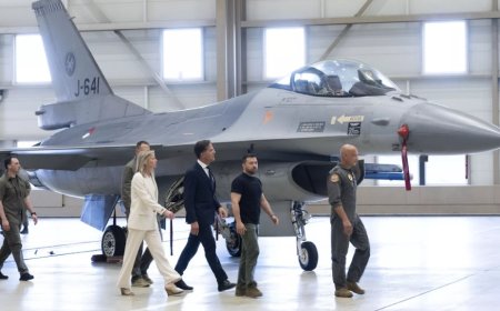 Hollanda, Ukrayna'ya 18 adet F-16 savaş uçağı gönderecek