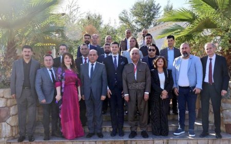 BAŞKAN KILIÇ BARZANİ YARDIM VAKFI BAŞKANI AHMED'İ ZİYARET ETTİ!