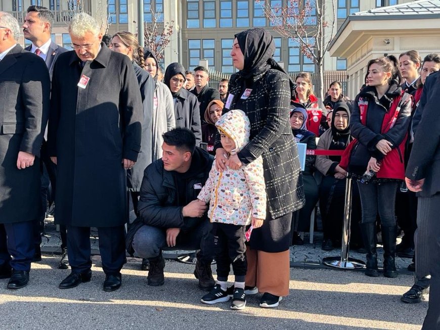 Şehit koruma polisi Musa Erdem için Beştepe’de tören