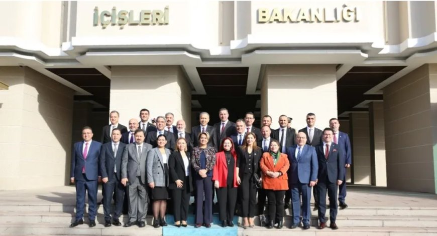 Yerlikaya ile görüştü