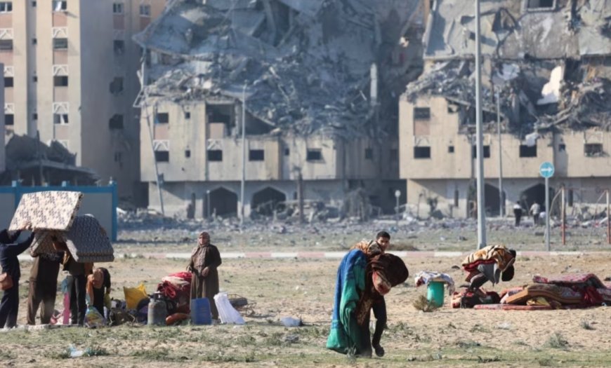 İsrail'in Gazze'ye bombardımanı yoğunlaştı: Gazzeliler sığınacak yer arıyor