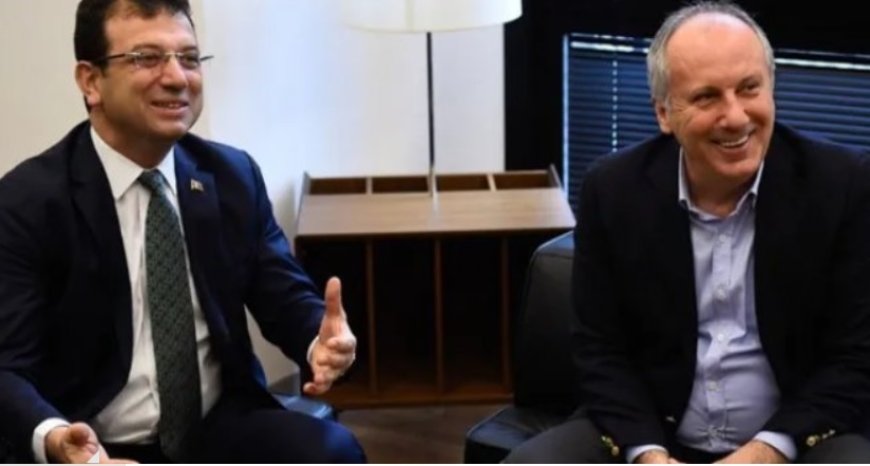 İmamoğlu, İstanbul'da Destekleyeceği Adayı Açıkladı: Muharrem İnce