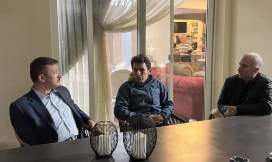 Hamza Dağ, Hakem Halil Umut Meler'i Ziyaret Etti, Sahalara Davet Etti