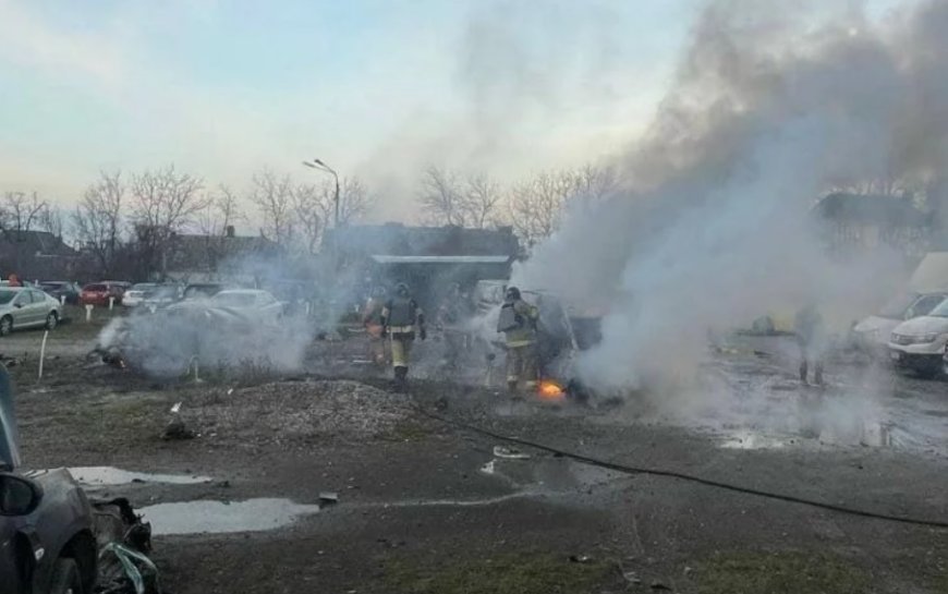 İşgalci Rusya Ukrayna'nın başkenti Kıyiv'e saldırdı