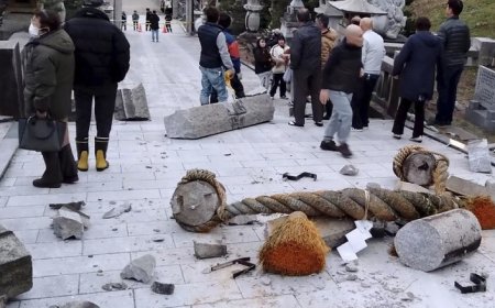 Japonya deprem sonrası en yüksek tsunami uyarısını düşürdü