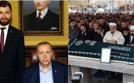AK Parti Balıkesir İl Gençlik Kolları Başkanı Hüseyin Murat Uysal Son Yolculuğuna Uğurlandı