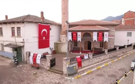 220 yıllık Yakup Bey Camisi  restore edildi!