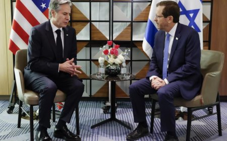 Blinken: İsrail, Filistin Devleti'ne kapı açarsa Arap komşuları ile uzlaşabilir