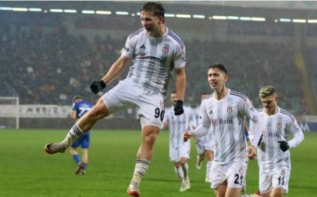 Rizespor 0-4 Beşiktaş (Maç sonucu)