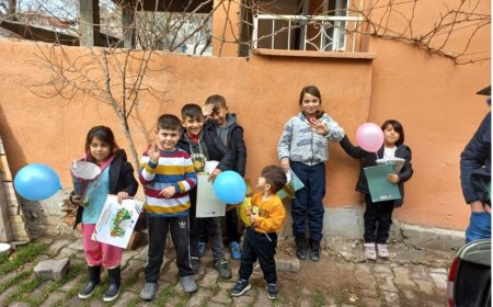 Uluköylü çocuklara yarıyıl sürprizi!