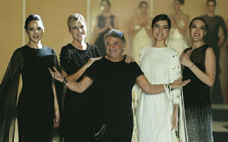 ÜNLÜ MODACI AHMET ERARSLAN’DAN MUHTEŞEM BİR DEFİLE.