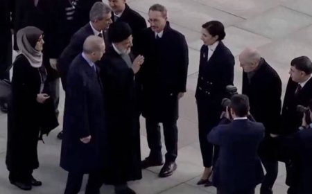 İran Cumhurbaşkanı Reisi, Hafize Gaye Erkan'ın elini sıkmadı