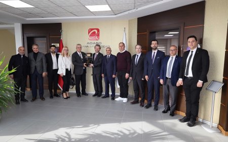 KUZEY MAKEDONYA BÜYÜKELÇİSİ, ADASO’YU ZİYARET ETTİ