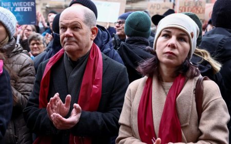 Scholz'tan antisemitizm ve ırkçılıkla mücadele çağrısı