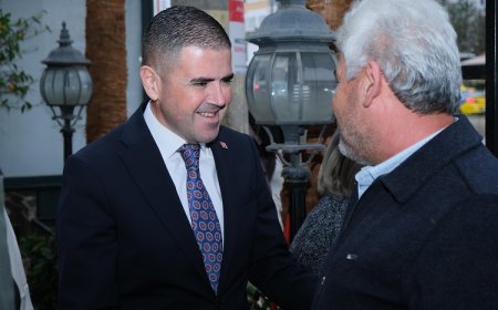 Mezitli’de Ahmet Serkan Tuncer’e Destek Rüzgarı!