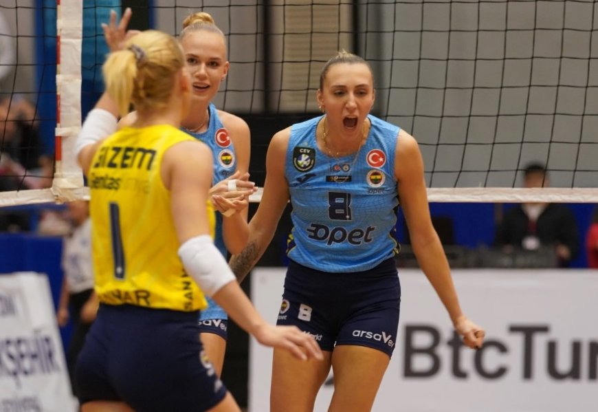 Fenerbahçe 3-0 kazandı zirvede kaldı