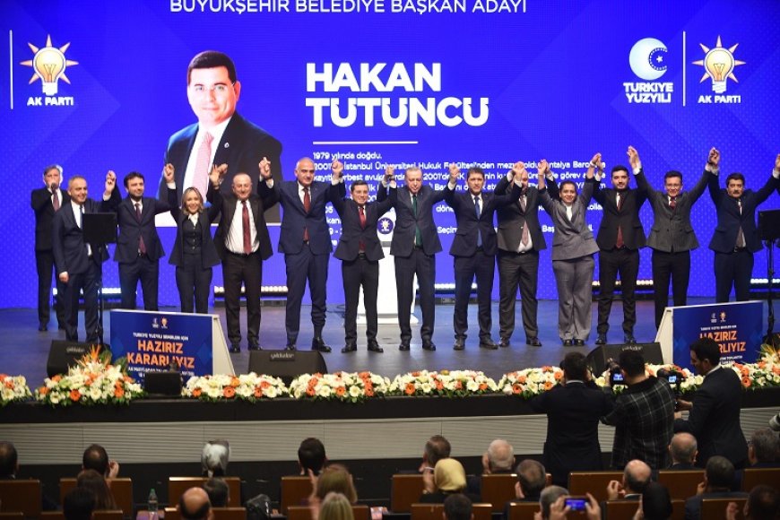 Antalya Büyükşehir Belediye Başkan Adayı Hakan Tütüncü'den Kutlu Yolculuk