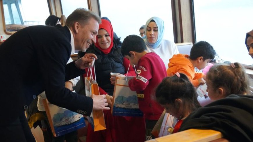 Şehir Hatları 100 Çocuğu Denizle Buluşturdu