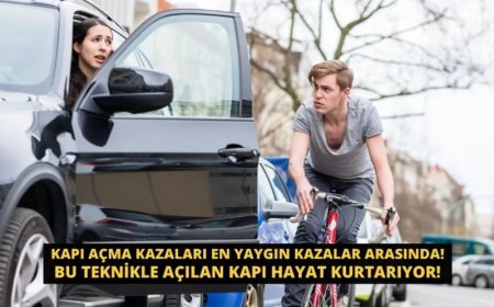 Kapı açma kazaları en yaygın kazalar arasında…