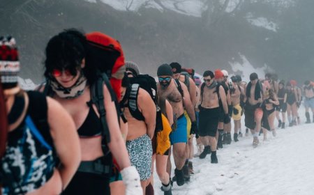 Zihnin Soğukla İmtihanı: Mayo ile karlı dağlara tırmandılar