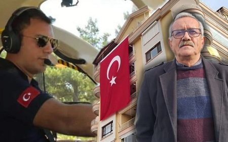 Şehit Pilot Emniyet Amiri Cemil Gülen'in 20 gün sonra nişanı vardı!