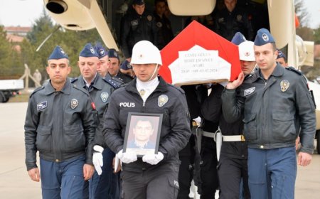 Şehit 2 pilotun cenazesi Ankara'da