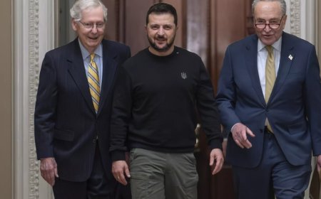 ABD'li Senatörler 118 milyar dolarlık Ukrayna, İsrail ve sınır reformu tasarısını görüşecek