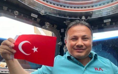 İlk Türk astronot Alper Gezeravcı Dünya’ya dönüyor