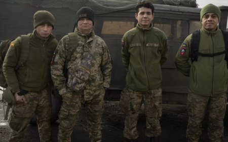 Kolombiyalı paralı askerler Ukrayna'da Rusya'ya karşı savaşıyor