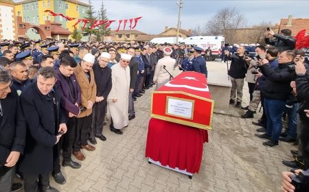Şehit Piyade Sözleşmeli Onbaşı Özkardeş son yolculuğuna uğurlandı