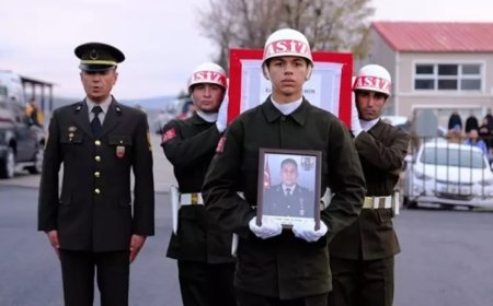 Şehit asker için memleketi Şırnak'ta tören yapıldı