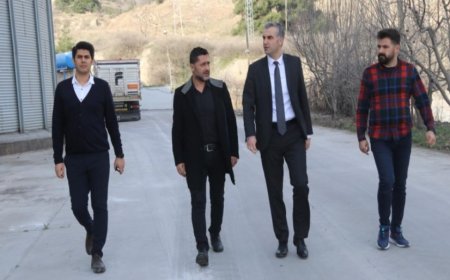 Kaymakam Kılıç Tarım Kredi Yem Fabrikasını Ziyaret Etti