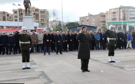 Kurtuluş Savaşı Kahramanı Köprülülü Hamdi Bey, Şehadetinin 104. Yılında Edremit'te Anıldı