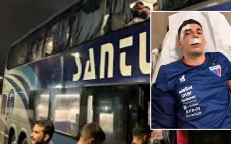 Brezilya'da takım otobüsüne bombalı saldırı: 6 futbolcu yaralı