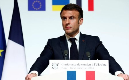 Fransa Cumhurbaşkanı Macron: Ukrayna'ya asker göndermek ihtimal dışı değil